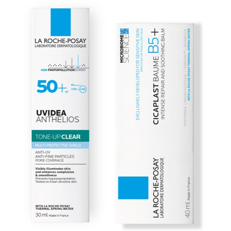 【数量限定】ラロッシュポゼ UVイデアXL プロテクション トーンアップクリア＋CICAメディカルキット