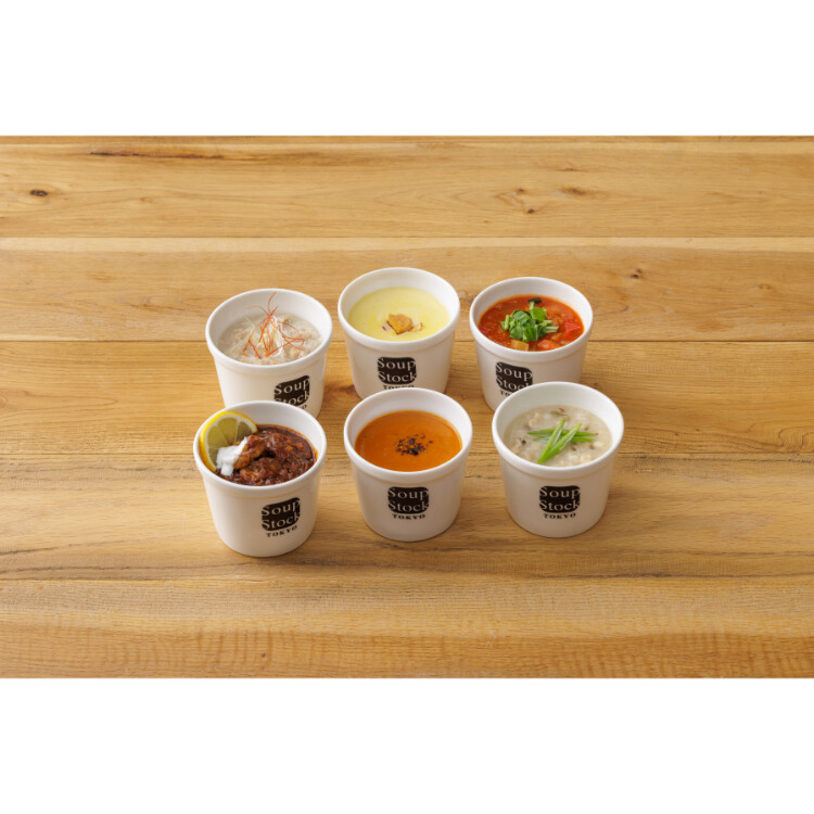【メーカー直送品】105907A　スープストックトーキョー　人気のスープセット６個