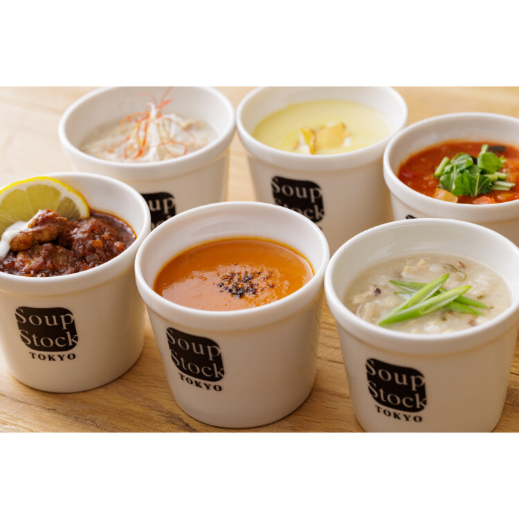 【メーカー直送品】105907A　スープストックトーキョー　人気のスープセット６個