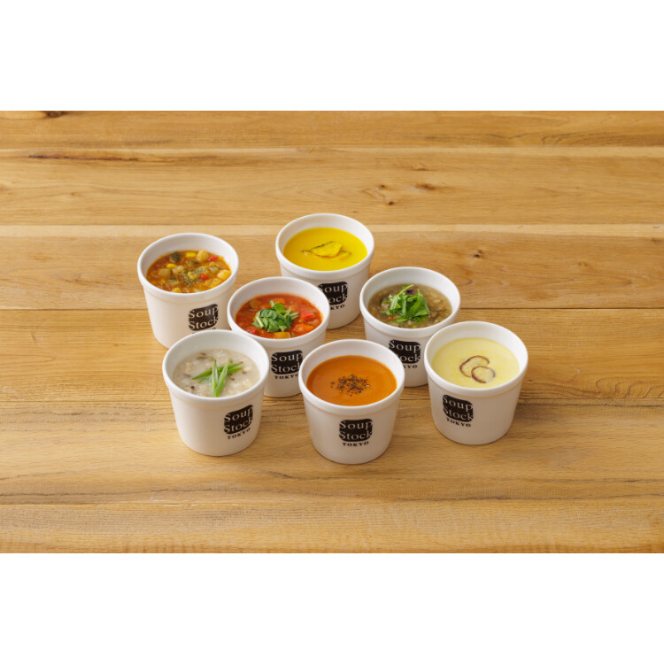 【メーカー直送品】105877A　スープストックトーキョー　野菜を味わうスープ７個セット