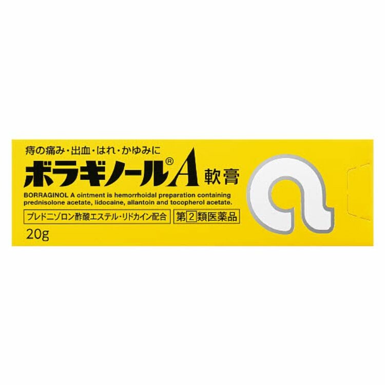 指定第2類医薬品 ボラギノールａ軟膏 ２０ｇ 日本調剤オンラインストア