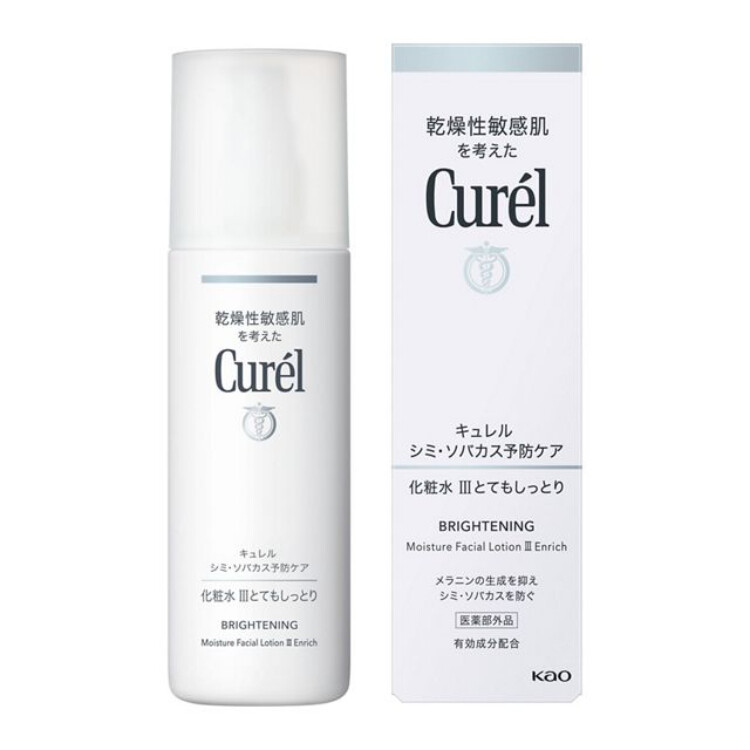 キュレルシミ・ソバカス予防ケア化粧水３リッチな使用感　１４０ｍｌ
