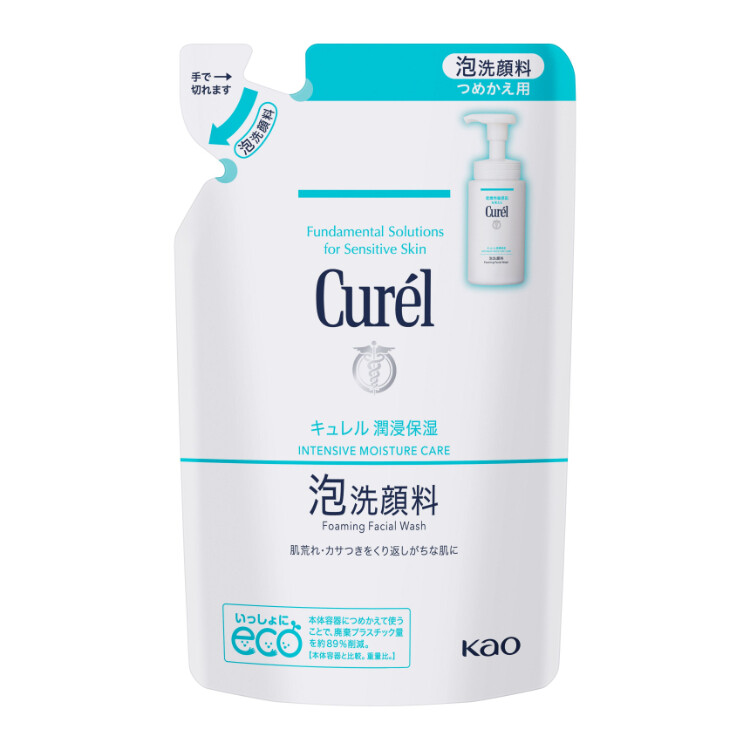 キュレル泡洗顔料詰替　１３０ｍｌ