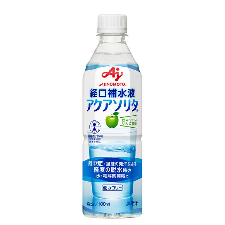 経口補水液 アクアソリタ 500ml×24本