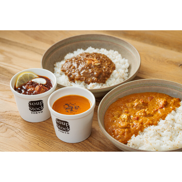 【メーカー直送品】700063A スープストックトーキョー　スープとカレーのセット10個入【冷凍】