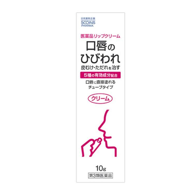 【第3類医薬品】5COINS PHARMA ヒフールリップ 10g