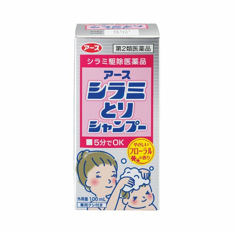 【第2類医薬品】アース　シラミとりシャンプー　１００ｍＬ