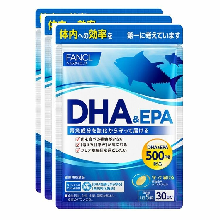 ファンケルＤＨＡ＆ＥＰＡ（徳用タイプ約９０日分）　１５０粒×３袋