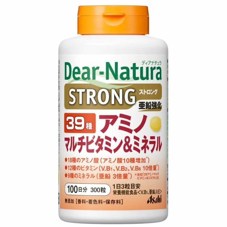 ディアナチュラ ストロング39アミノ マルチビタミン＆ミネラル 100日分（300粒）