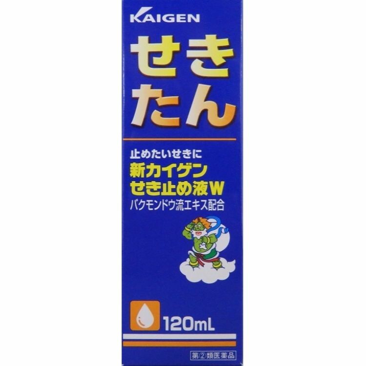 【指定第2類医薬品】新カイゲンせき止め液Ｗ　１２０ｍｌ