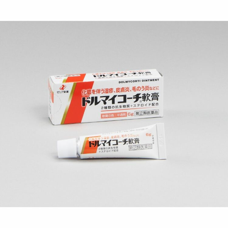 【指定第2類医薬品】ドルマイコーチ軟膏　６ｇ