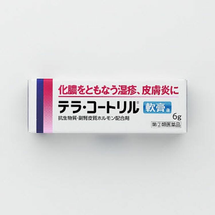 【指定第2類医薬品】テラ・コートリル軟膏ａ　６Ｇ