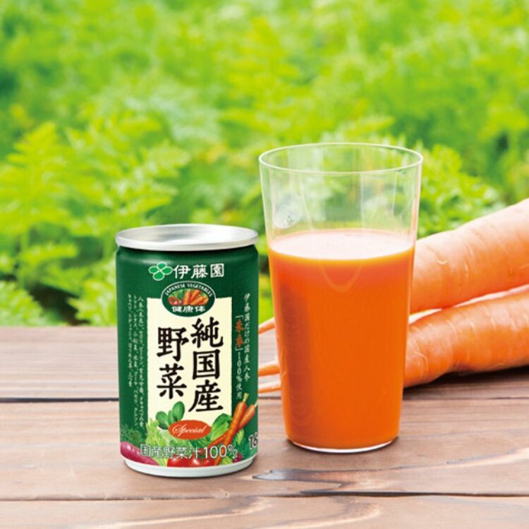 伊藤園「健康体」　純国産野菜 缶160ｇ　30本