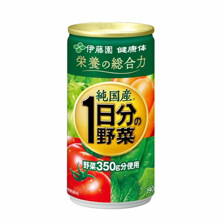 伊藤園「健康体」　純国産1日分の野菜 缶190ｇ　30本
