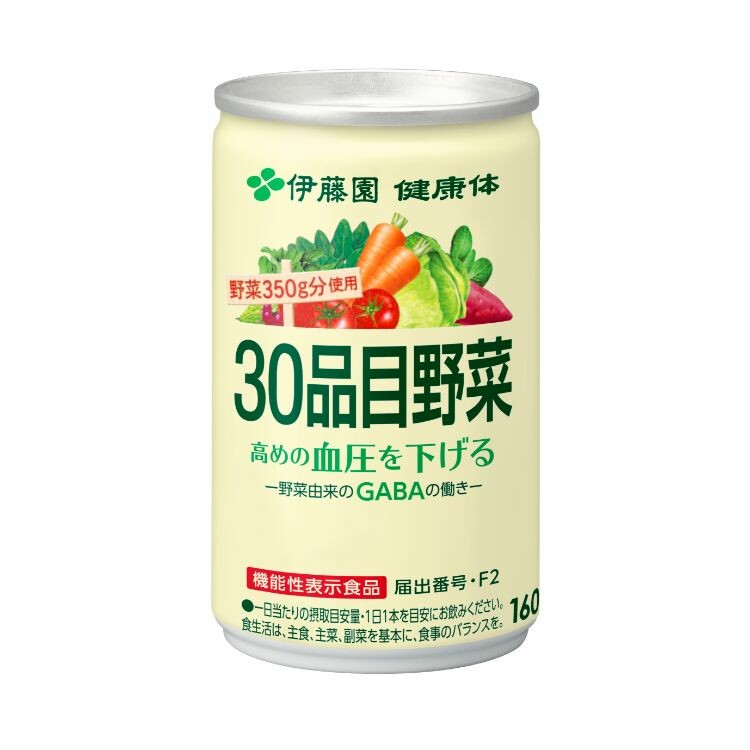 伊藤園「健康体」　30品目野菜 缶160ｇ　30本