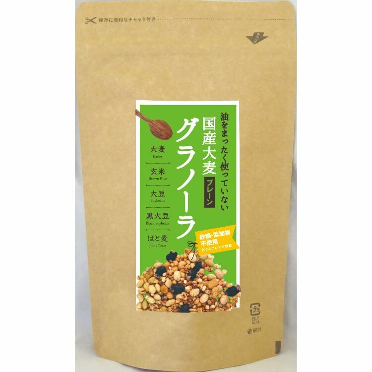 国産大麦グラノーラ 250g