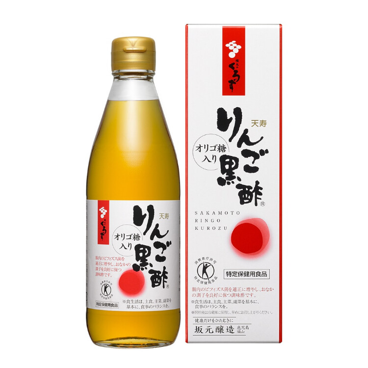 天寿りんご黒酢 360ml