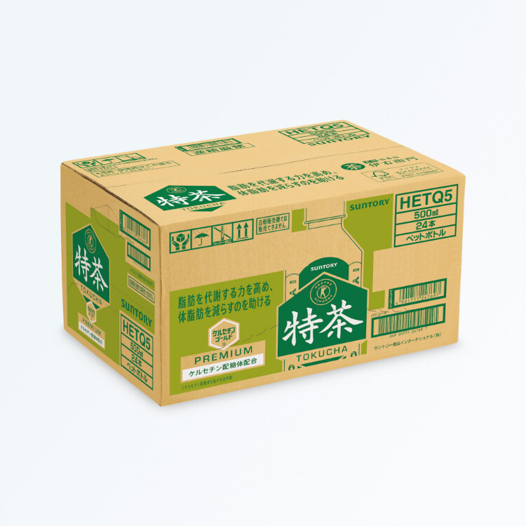 サントリー　伊右衛門　特茶　500ml×24本　【ケース販売】