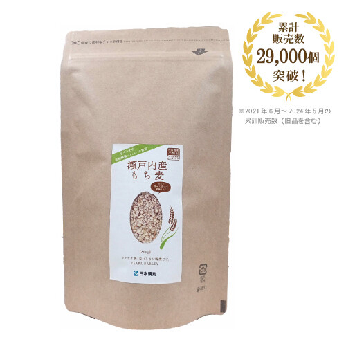 日本調剤の瀬戸内産もち麦（800g）